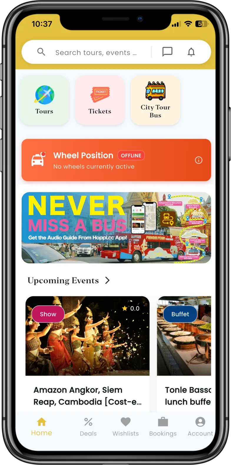 Veha Booking App Screenshot